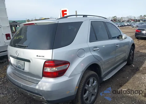 2007 Mercedes-Benz Ml 350 4Matic from USA, damaged, VIN 4JGBB86E27A287975